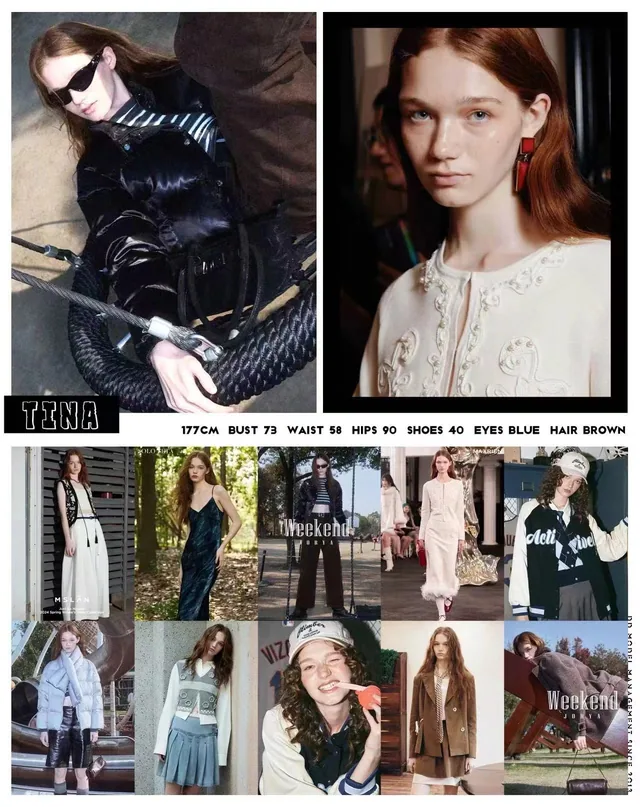 Model comp card 62