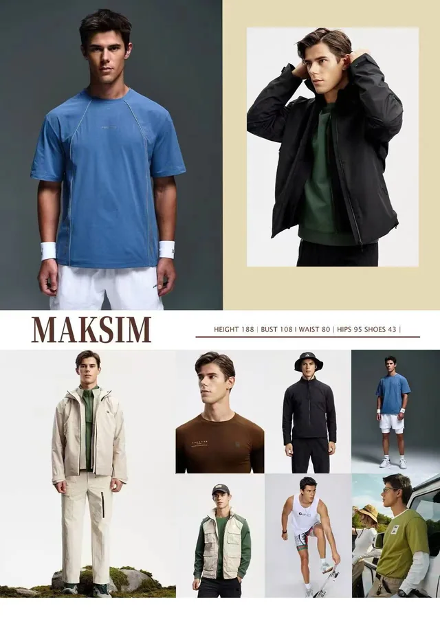 Model comp card 119